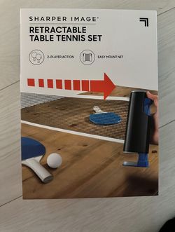 Retractable Table Tennis Set
