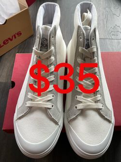 Brand New Levi’s High-Top Sneakers (Men’s Size 9) – $35