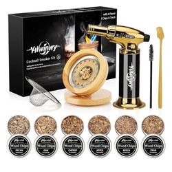 COCKTAIL SMOKER KIT WITH TORCH 