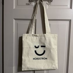Womens Nordstrom Is My Happy Place Small Canvas Tote 