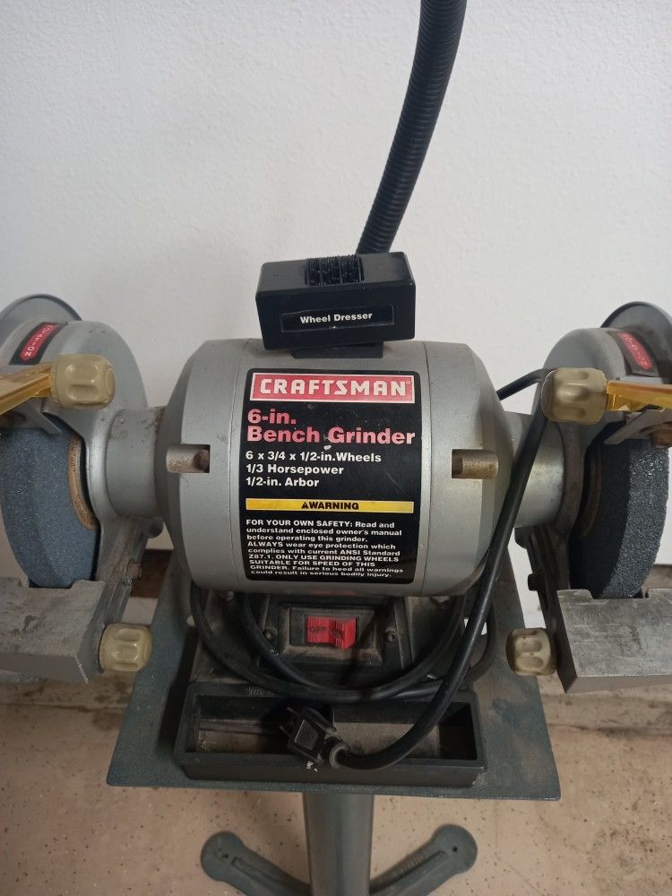 Craftsman 6in Bench Grinder for Sale in Riverside, CA OfferUp