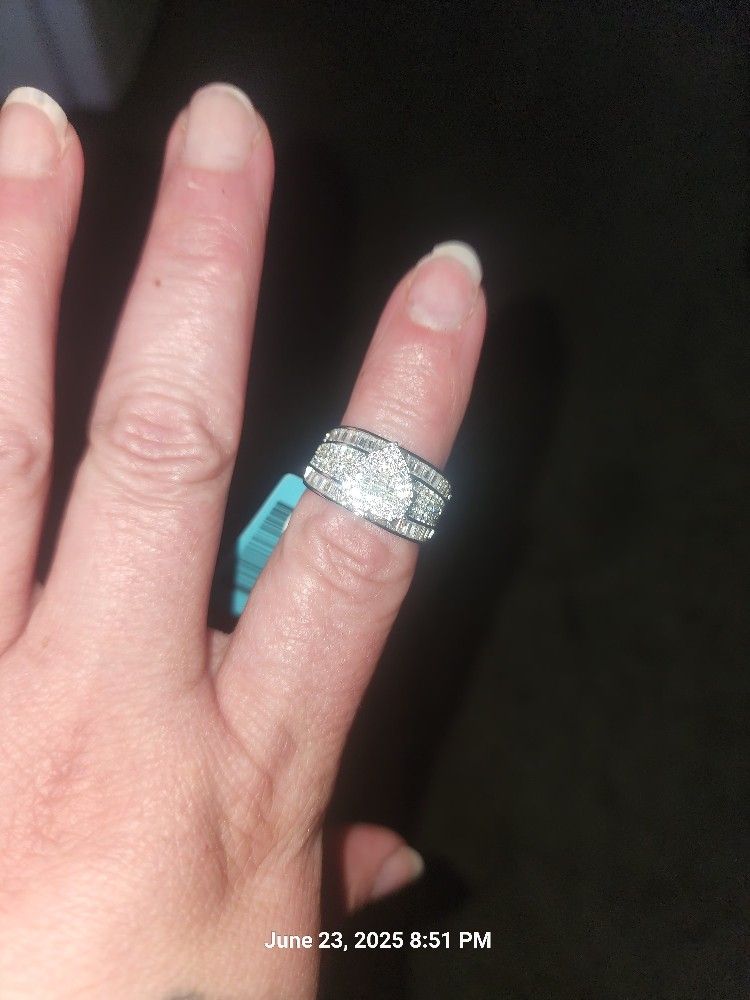 Sterling Silver 925 & Moissanite