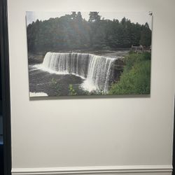Waterfall Canvas Picture 
