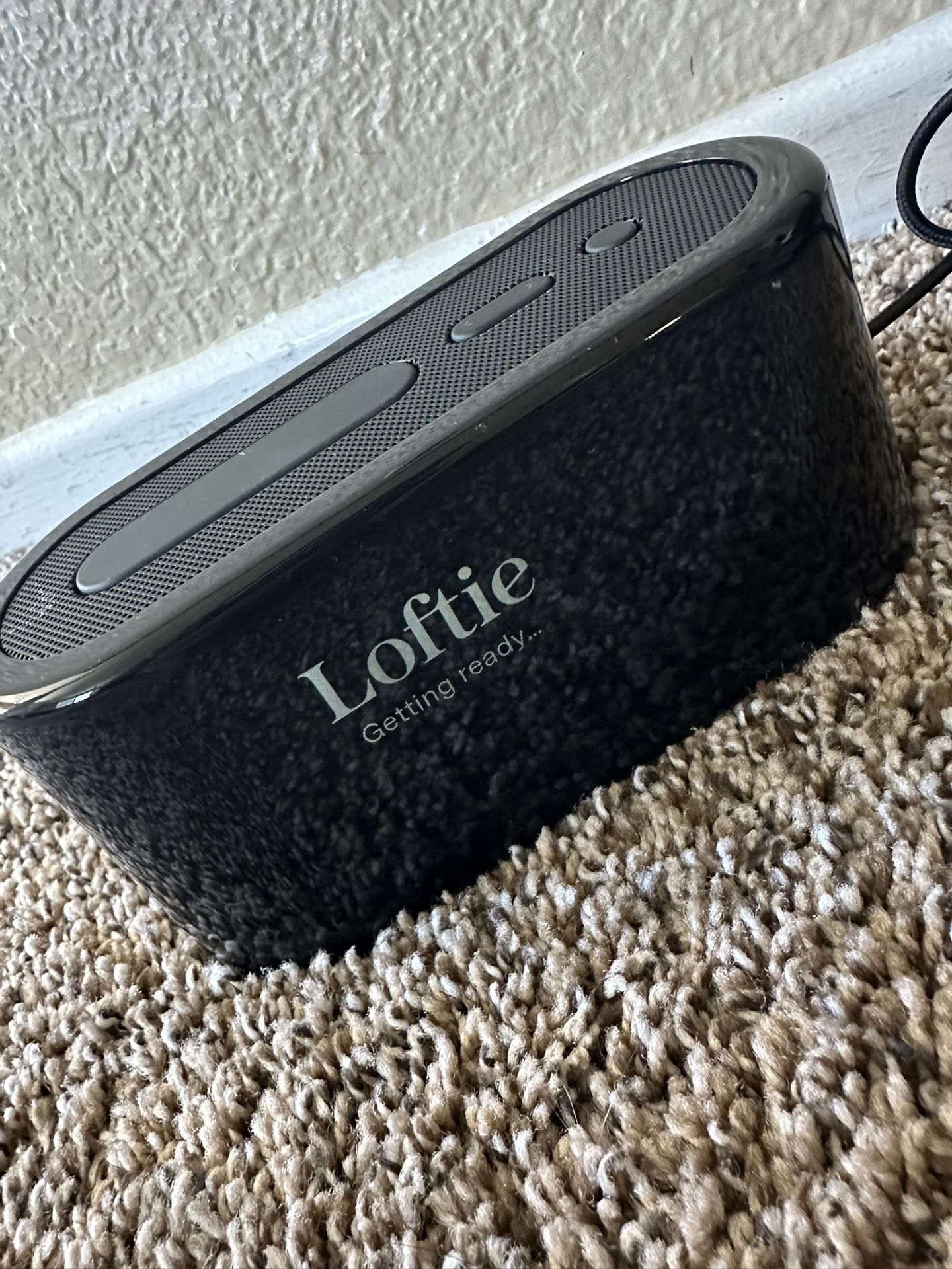 Loftie Clock and speaker Music Relax