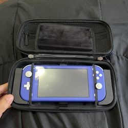 Nintendo Switch Lite (Blue and Case Included)
