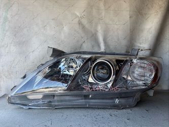 2007 - 2009 TOYOTA CAMRY LEFT LH HEADLIGHT AFTERMARKET  USED #7071