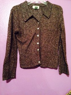 Thin sweater cardigan Euc size S