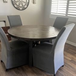 Table and 4 Chairs 
