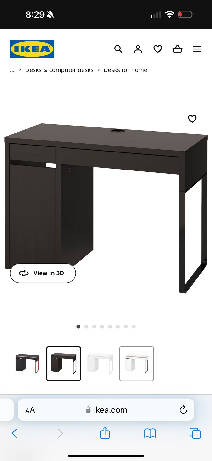 IKEA Micke Desk