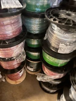 #1 #2 #3 #4 #6 #8 #10 #12 #14 Wire 500ft THHN Single Stranded Copper Cable (#8 500ft $230 price Of Each )ask for prices