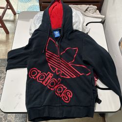 Adidas Zip Up Hoodie Size medium
