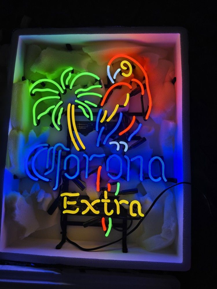 Neon Corona Extra Beer Sign