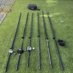 Shimano, Penn, IRod and Daiwa Offshore gear  