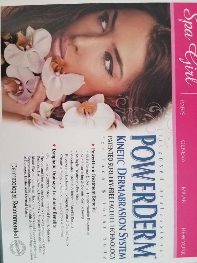 Kinetic Dermabrasion Kit for Facials and Body Treatments