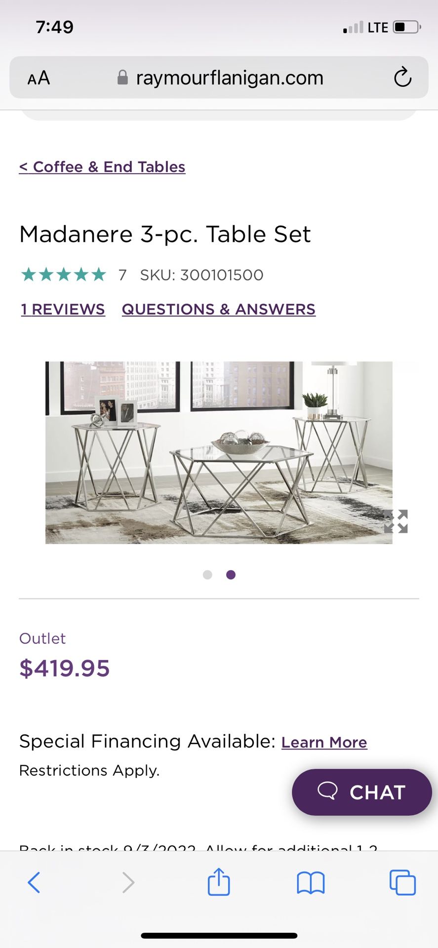 Coffe Table And Center Tables