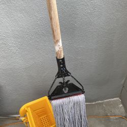 Bucket And Mop