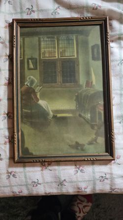 #Frame #Vintage #Print #Dutch #Baroque