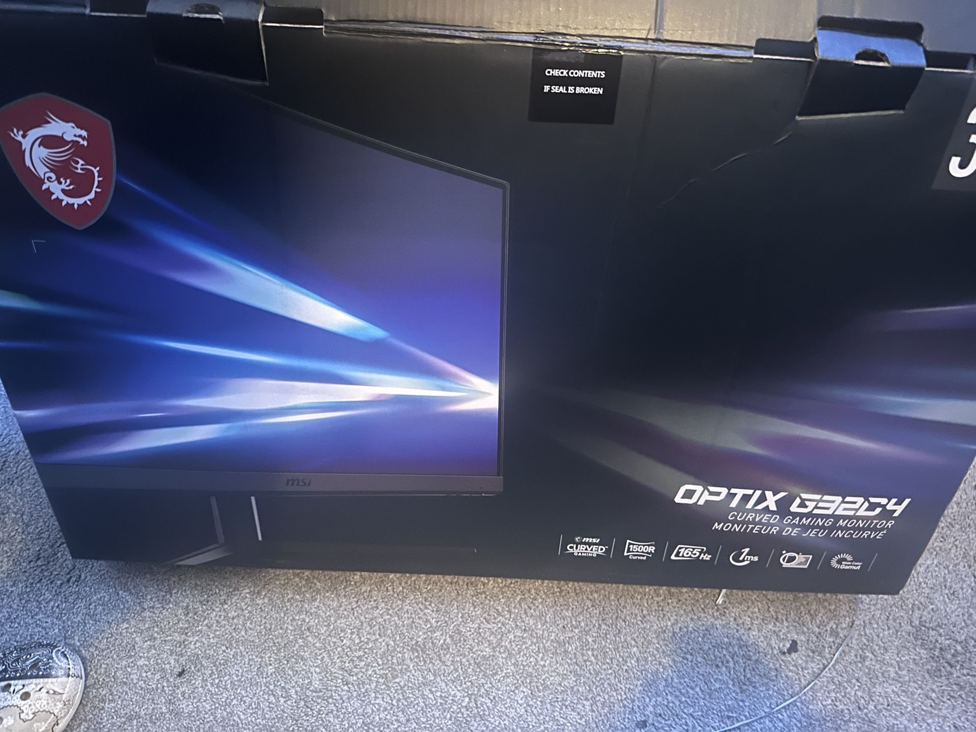 Curved Gaming Monitor