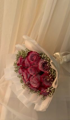 Rose Bouquet Ready for Pickup July 12, 2026 💐