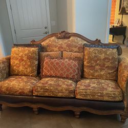 Custom Leather Sofa