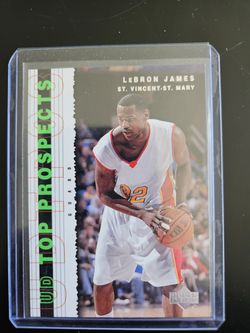 2003-04 Upper Deck Top Prospects - LeBron James #60