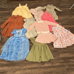 Girl Dress 4T To 6T Bundle