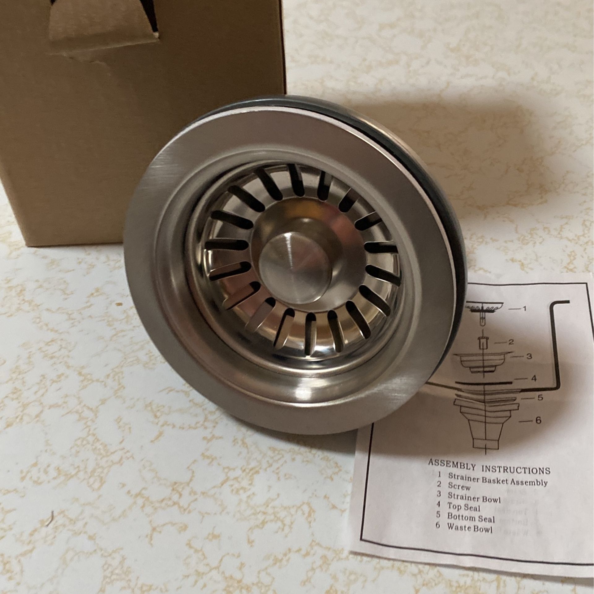 Brand New Nickel Strainer Basket