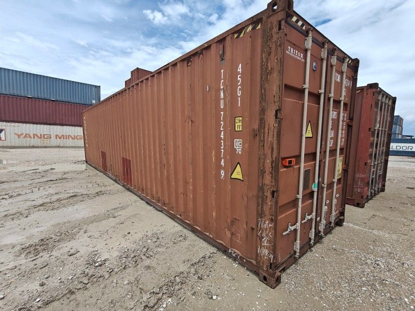 40HC Wind & Water Tight Shipping Containers For Sale