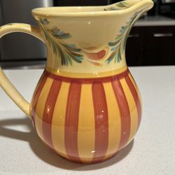 Gail Pittman Siena Serving Pitcher