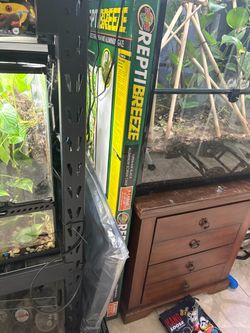 Zoo med reptibreeze XL Brand new reptile enclosure, and bottom tray(NEVER OPENED)