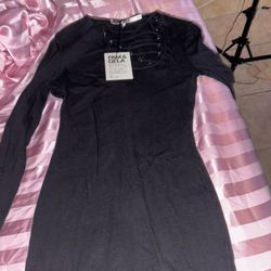 black dress