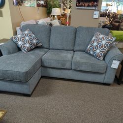 New Small Sofa Chaise Sectional Couch Reversible 