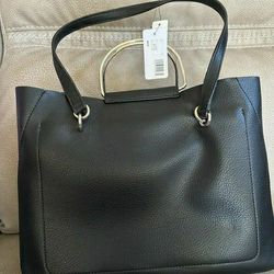 Black and Gold Guess Purse