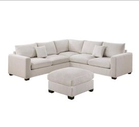 Poundex 4 Piece Sectional