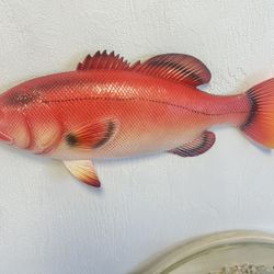 New Resin 18” Red Snapper 