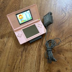 Nintendo DS Light Comes With Super Mario Plus Charger 