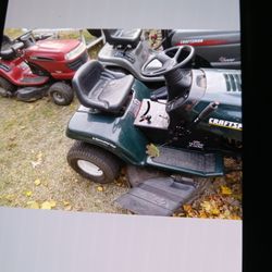 Three Good Mowers Working Ready autodrive Lt2000