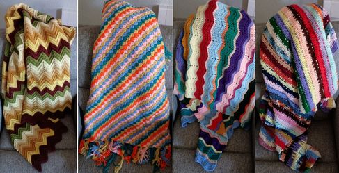 Old Afghans grandma made