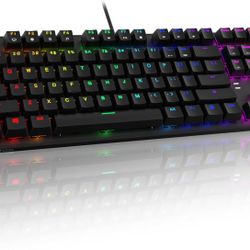 TECWARE Phantom 87 Key RGB Mechanical Keyboard Outemu Red Switch Wired USB