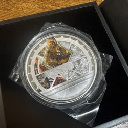 Star Wars 3oz Silver Coin By Agoro