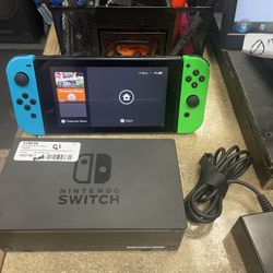 Nintendo Switch With Dock