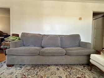 Custom Gray Couch