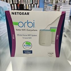 Netgear Orbi Mini RBK22 Router And Satellite