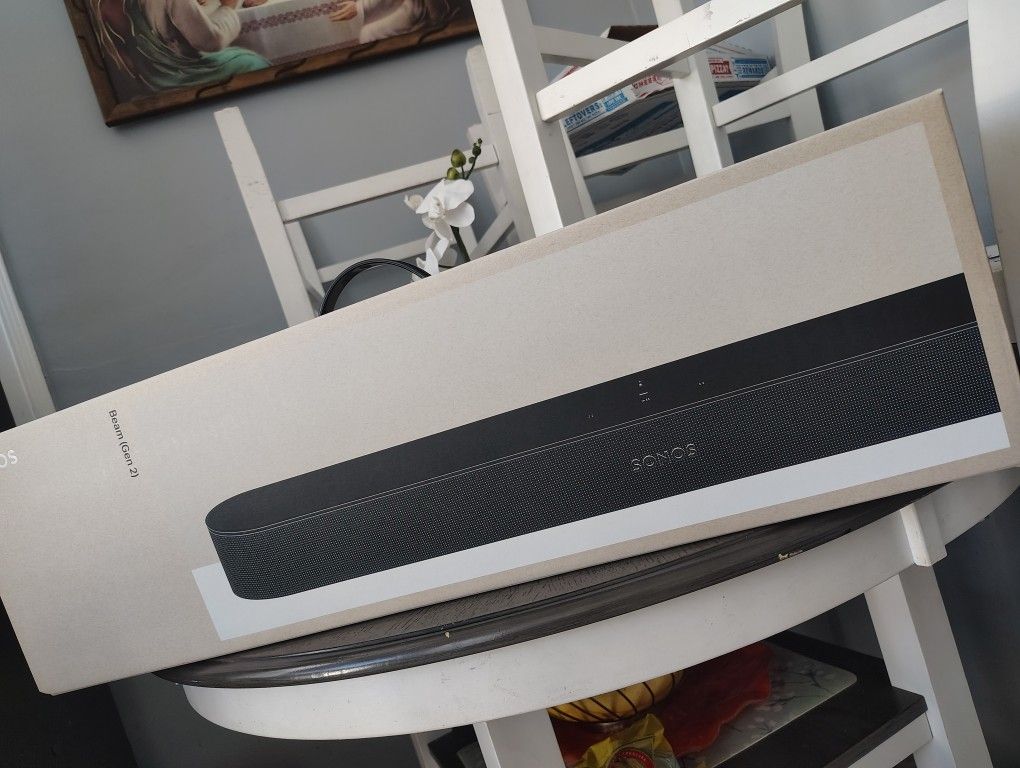 Sonos Beam 2 ( Black ) New Sealed !! Includes Warranty! 