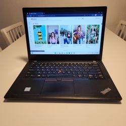 Lenovo ThinkPad T470 Laptop
i5 6300U 2.40GHZ 14" HD 
16GB Ram
120 GB M.2 
Windows 11. Microsoft office installed. Some scratches, battery 2 needs to b