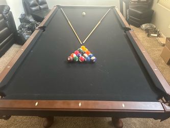 Olhausen quality pool table.