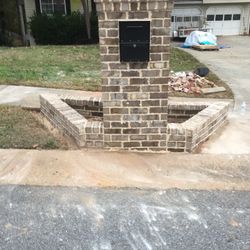 Brick Mailboxes