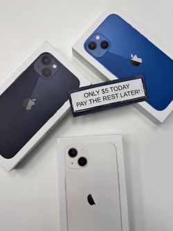 📱 iPhone 13 – Only $5 Down! Compact & Powerful!
