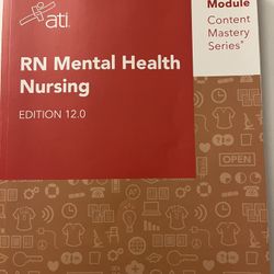 ATI RN Mental Health 12.0 Book