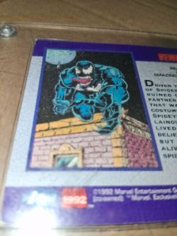 Holographic Venom Card Ungraded